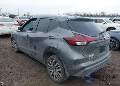 2021 Nissan Kicks Sv Xtronic Cvt z USA, uszkodzony, nr VIN 3N1CP5CV5ML515410